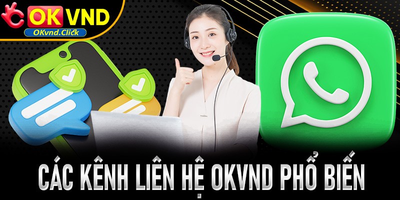 Các kênh liên hệ Okvnd phổ biến được người chơi lựa chọn